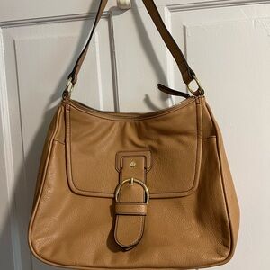 Liz Claiborne Tan Beige Handbag Tote